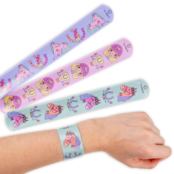 Schnapparmband Pferd, 1 Stk, 22cm - Mitgebsel Kindergeburtstag von LG-Imports