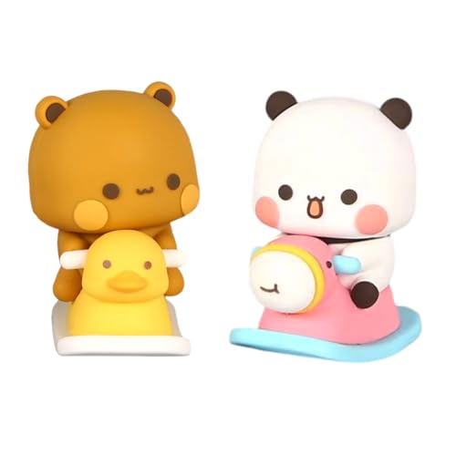 LGWJHCY 2PCS Bubu Dudu Ornamente, Cartoon Ornamente, Cute PVC Bubu Dudu Modell, Süße Desktop Tier Ornamente, Kuchen Dekoration, Heimdekoration, Geschenk für Kinder LGWJHCY 2PCS Bubu Dudu Ornamente, Cartoon Ornamente, Cute PVC Bubu Dudu Modell, Süße Desktop Tier Ornamente, Kuchen Dekoration, Heimdekoration, Geschenk für Kinder von LGWJHCY