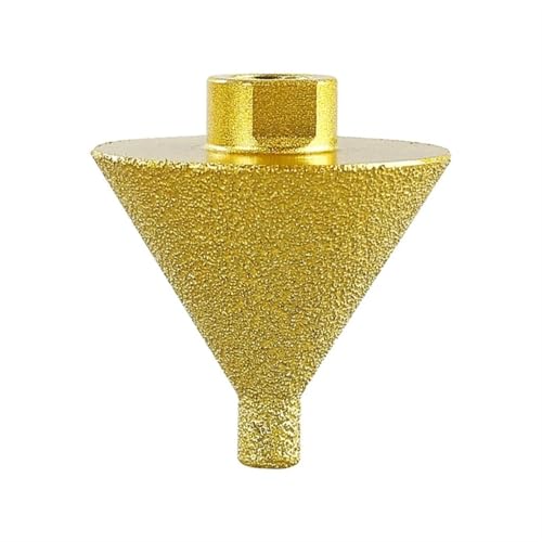 Gewinde Diamant Abschrägung Fase Bit 38/50mm Senker Bit Kegel Schnitzen Polieren Schleifscheibe for Porzellan Fliesen 1pcs(50mm) von LHKQHRDL