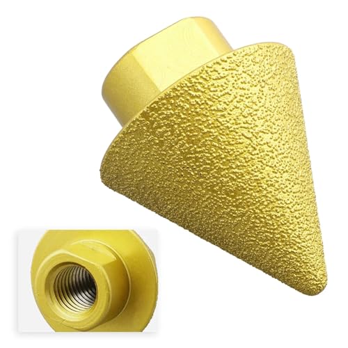 M14 Gewinde Diamant Fase Senker Bits Kegel Schnitzen Polieren Schleifscheibe Fräsen Loch Fliesenschneider Bohrwerkzeuge 1 Stücke(38mm) von LHKQHRDL