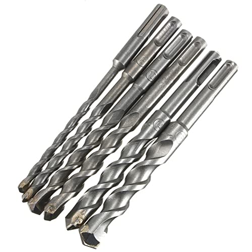 Mauerwerk-Betonbohrer, YG8-Hartmetallspitze, elektrischer Hammerbohrer, 110/160/210/260/300/310/350/400/450 mm(12x210mm(10PCS)) von LHKQHRDL