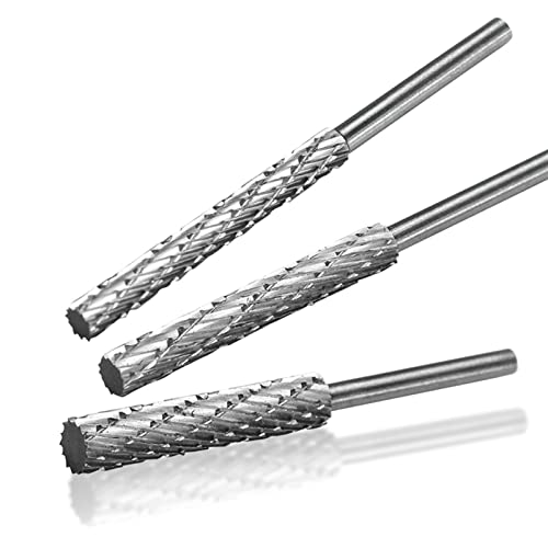 Schaft-Rotationsfeile 3mm 4mm 5mm 6mm Double Cut Rotary Burr 1St(5mm) von LHKQHRDL