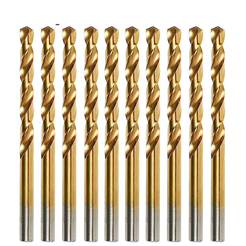 Tools M2 Bohrer-Set, HSS DIN338 Bohrer-Set 1,0–13 mm for Bohren auf Metall, Aluminium, Kupfer, Zinklegierung, 1 Stück(10.5mm 5pc) von LHKQHRDL