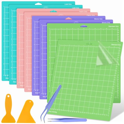 LHOEST 8 Stück Schneidematte für Cicut, 14x13 Zoll Matte für Cicut Maker 3, Schneidematte für Silhouette Explore & Plotter Air Serie Zubehör LHOEST 8 Stück Schneidematte für Cicut, 14x13 Zoll Matte für Cicut Maker 3, Schneidematte für Silhouette Explore & Plotter Air Serie Zubehör von LHOEST