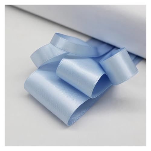 LHSJYG Satinband 5 Meter Many Colors Satin Ribbon Double Sided Polyester Fabric Tapes for Hair Bow Crafts DIY Accessories 6mm 9mm 16mm 25mm 38mm(Bluebell,16mm) von LHSJYG