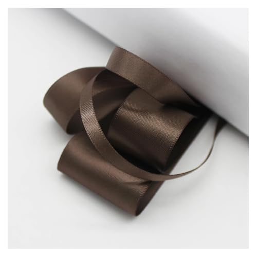 LHSJYG Satinband 5 Meter Many Colors Satin Ribbon Double Sided Polyester Fabric Tapes for Hair Bow Crafts DIY Accessories 6mm 9mm 16mm 25mm 38mm(Dark Olive,9mm) von LHSJYG