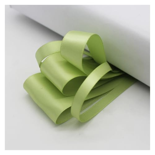 LHSJYG Satinband 5 Meter Many Colors Satin Ribbon Double Sided Polyester Fabric Tapes for Hair Bow Crafts DIY Accessories 6mm 9mm 16mm 25mm 38mm(Lime Juice,38mm) von LHSJYG