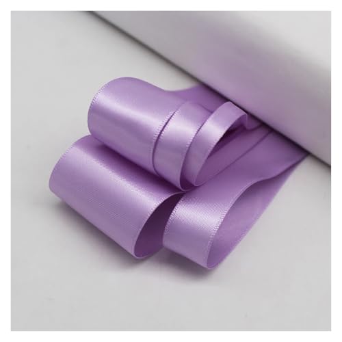 LHSJYG Satinband 5 Meter Many Colors Satin Ribbon Double Sided Polyester Fabric Tapes for Hair Bow Crafts DIY Accessories 6mm 9mm 16mm 25mm 38mm(Lt. Orchid,38mm) von LHSJYG