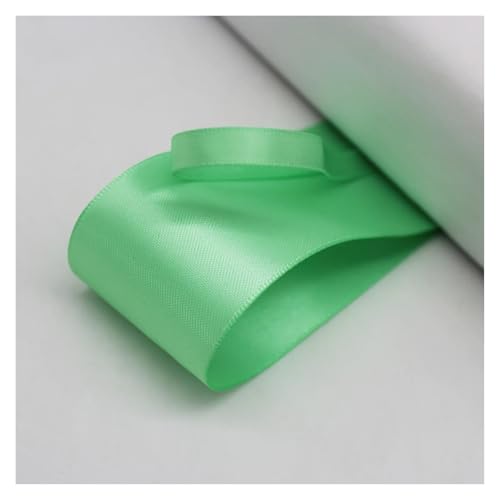 LHSJYG Satinband 5 Meter Many Colors Satin Ribbon Double Sided Polyester Fabric Tapes for Hair Bow Crafts DIY Accessories 6mm 9mm 16mm 25mm 38mm(Mint,16mm) von LHSJYG