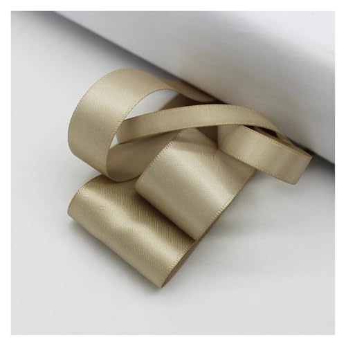 LHSJYG Satinband 5 Meter Many Colors Satin Ribbon Double Sided Polyester Fabric Tapes for Hair Bow Crafts DIY Accessories 6mm 9mm 16mm 25mm 38mm(Olive Gray,16mm) von LHSJYG