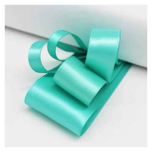 LHSJYG Satinband 5 Meter Many Colors Satin Ribbon Double Sided Polyester Fabric Tapes for Hair Bow Crafts DIY Accessories 6mm 9mm 16mm 25mm 38mm(Tropic,25mm) von LHSJYG