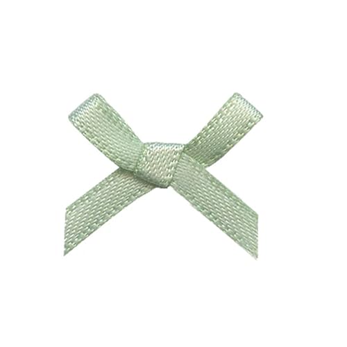 LHSJYG Satinband Satin Ribbon, Hand-Tied Bow, Gold and Silver, 20mm, 18mm DIY Wedding Decoration, 200 PCs/Bag(Satin 520) von LHSJYG