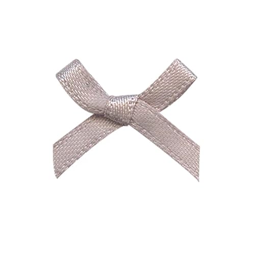 LHSJYG Satinband Satin Ribbon, Hand-Tied Bow, Gold and Silver, 20mm, 18mm DIY Wedding Decoration, 200 PCs/Bag(Satin 818) von LHSJYG