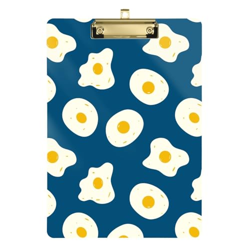 LI ZHI XIN A4 Standard Klemmbretter,Acryl Clipboard,9 X 12.5 Zoll,Mit Einziehbaren Haken,FüR Schule,BüRo,Krankenschwestern Ei-Muster LI ZHI XIN A4 Standard Klemmbretter,Acryl Clipboard,9 X 12.5 Zoll,Mit Einziehbaren Haken,FüR Schule,BüRo,Krankenschwestern Ei-Muster von LI ZHI XIN