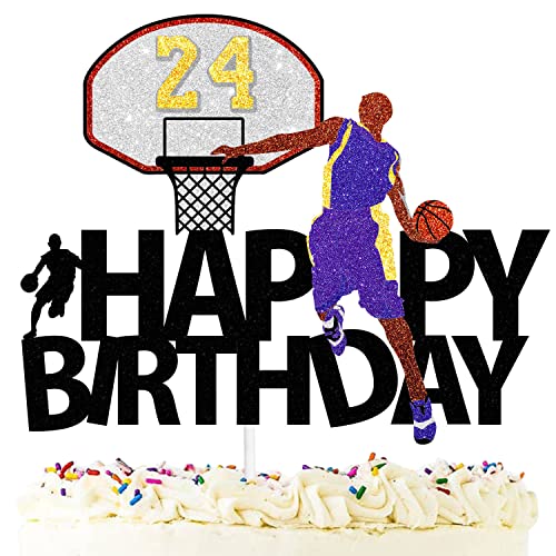 Basketball-Kuchendekoration – Happy Birthday Party Basketball Stern Thema Junge Mädchen Kuchen Dekorationen von LIANGSS