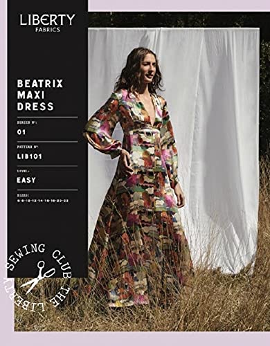 Liberty London Schnittmuster Beatrix Maxikleid von LIBERTY LONDON Beauty