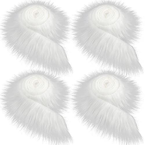 LICHENGTAI 4 Stück Kunstfell Band Kunstpelz Fellstoff Bordüre Stoff Bordüre Rolle Breite DIY Dekoband Bordüre Rolle Handwerk Nähen Basteln Kunstpelzband Patch Band für Pantoffel Kragen Teppich LICHENGTAI 4 Stück Kunstfell Band Kunstpelz Fellstoff Bordüre Stoff Bordüre Rolle Breite DIY Dekoband Bordüre Rolle Handwerk Nähen Basteln Kunstpelzband Patch Band für Pantoffel Kragen Teppich von LICHENGTAI