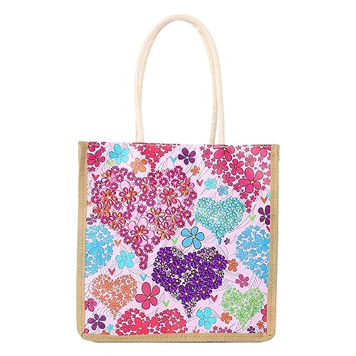 LICHENGTAI DIY Diamond Painting Handtasche 5D Diamant Malerei Umweltfreundliche Tasche Handgemachte Kunst Handgelenk Tasche für Reisen, Picknick, Shopping, Geschenk für Damen Frauen von LICHENGTAI