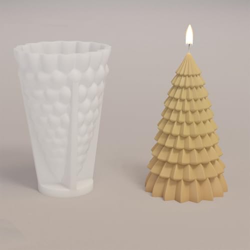 Silikonform Weihnachten Wichtel, 3D Silikonformen Gießformen Weihnachten Kerzenformen zum Gießen, Gießformen Silikon Gießform Wichtel Gips Zum Gießen Giessformen Silikon für Weihnachtsdeko (A) von LIDFEP