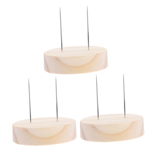 LIFKICH 3st Puppen-display-basis Puppenständer Puppenfigurenständer Puppenhalter Spielzeugpuppen Unterstützen Aufbewahrungsständer Für Puppennadeln Aus Ton Modell Puppen Diy Zubehör Holz von LIFKICH