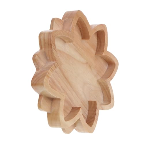 LIFKICH Lotus Tablett Aus Holz Perlentablett Zum Präsentieren Von Naturstein Aufbewahrungsbox Kommode Armband Tablett Kristall Display Tablett Holz Schmucktablett Schmuck Display von LIFKICH