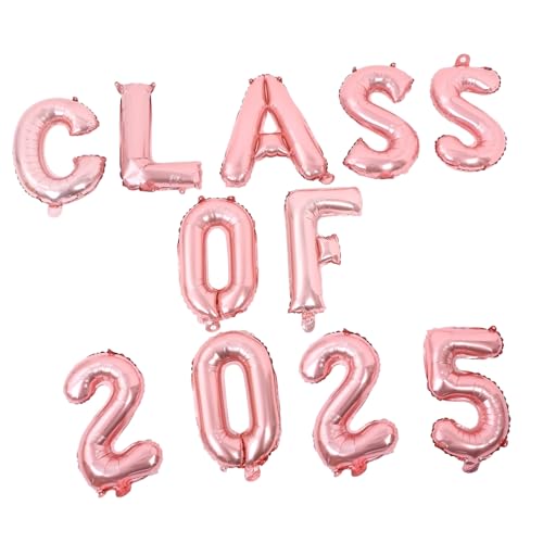 LIFKOME 1 Satz Abschluss Ballon luftballons Dekorationen zum Abschluss Nummern für Folienballons Vorschulabschluss Dekorationen Jubiläumsdekor Aluminiumfolie Rose Gold LIFKOME 1 Satz Abschluss Ballon luftballons Dekorationen zum Abschluss Nummern für Folienballons Vorschulabschluss Dekorationen Jubiläumsdekor Aluminiumfolie Rose Gold von LIFKOME