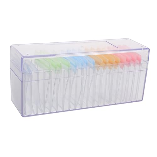 LIFKOME 1 Set-box Schmuckschatulle Mit Versiegeltem Beutel Ohrringetui Ohrring-boxen Reise-schmuckhalter Schmuckhalter-organizer Übersichtliche Schubladenorganisatoren Acrylfaser von LIFKOME