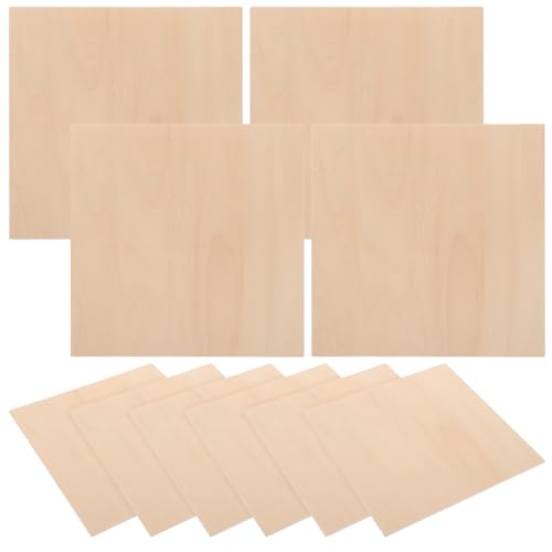 LIFKOME 10Stücke DIY Holzplatten Unbeschichtete Holzquadrate Langlebigem Basswood Für Bastelarbeiten Brandmalerei Architekturmodelle Und Projekte LIFKOME 10Stücke DIY Holzplatten Unbeschichtete Holzquadrate Langlebigem Basswood Für Bastelarbeiten Brandmalerei Architekturmodelle Und Projekte von LIFKOME