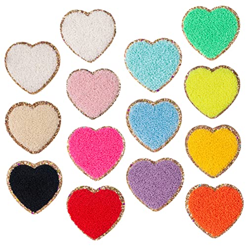 LIFKOME 14Stücke Selbstklebende Herz Patches Für Kleidung Dekorative Applikationen Bunten Farben Für DIY Mode Und Reparatur Für Taschen Hüte Schuhe Und Mehr LIFKOME 14Stücke Selbstklebende Herz Patches Für Kleidung Dekorative Applikationen Bunten Farben Für DIY Mode Und Reparatur Für Taschen Hüte Schuhe Und Mehr von LIFKOME