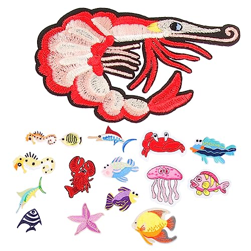 LIFKOME 16Stücke DIY Stoffreparatur Patches Mit Motiven Bestickte Bügelflicken Für Kleidung Taschen Und Jeans Einzigartige Applikationen Für Nähprojekte LIFKOME 16Stücke DIY Stoffreparatur Patches Mit Motiven Bestickte Bügelflicken Für Kleidung Taschen Und Jeans Einzigartige Applikationen Für Nähprojekte von LIFKOME