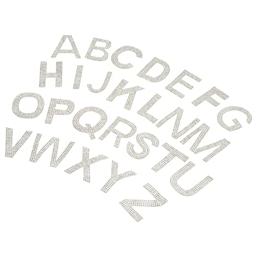 LIFKOME 1Satz Strass Alphabet Aufbügler Glitzer Patches zum Aufbügeln für DIY Kleidung Taschen Gestickte Applikationen für Dekoration Reparatur LIFKOME 1Satz Strass Alphabet Aufbügler Glitzer Patches zum Aufbügeln für DIY Kleidung Taschen Gestickte Applikationen für Dekoration Reparatur von LIFKOME
