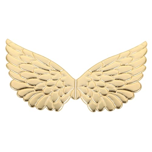 LIFKOME 2 Paare Angel Wings Patch Angel Wings Applikation Dekorative Stoff Aufnäher Flügelflicken nähen Angel Wing Mend Patch Engelsflügel-Verzierung Goldapplikation für Kleid Golden LIFKOME 2 Paare Angel Wings Patch Angel Wings Applikation Dekorative Stoff Aufnäher Flügelflicken nähen Angel Wing Mend Patch Engelsflügel-Verzierung Goldapplikation für Kleid Golden von LIFKOME