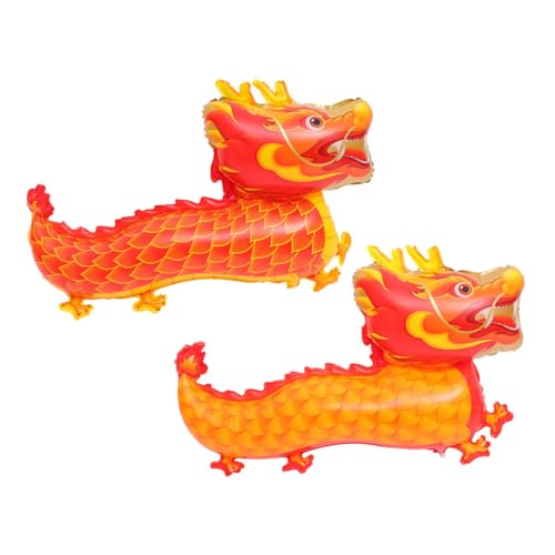 LIFKOME 2 Stück Drachen Folienballons Große Leichte Partydekoration für Geburtstag und Neujahr Farbenfrohe Chinesische Glücksbringer für Familienfest und Kinderparty LIFKOME 2 Stück Drachen Folienballons Große Leichte Partydekoration für Geburtstag und Neujahr Farbenfrohe Chinesische Glücksbringer für Familienfest und Kinderparty von LIFKOME