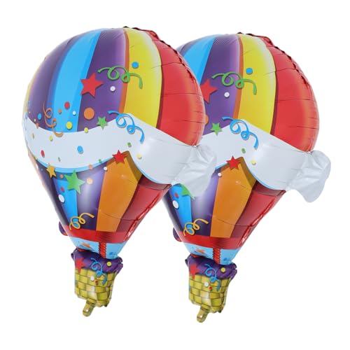 LIFKOME 2 Stück Heißluftballons „Happy Birthday“ Folienballons Reiseparty Ballons Geburtstagsdekoration Happy Birthday Ballons Luftballon Dekoration Heißluft Folienballons LIFKOME 2 Stück Heißluftballons „Happy Birthday“ Folienballons Reiseparty Ballons Geburtstagsdekoration Happy Birthday Ballons Luftballon Dekoration Heißluft Folienballons von LIFKOME