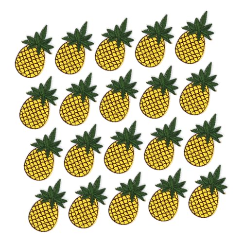 LIFKOME 20 Stück Ananas -stickerei Fruchtpflaster Nähen Cartoon-patches Tropische Applikationen Hosen Dekorative Patches Ananasflecken Eisen Auf Stickgarn LIFKOME 20 Stück Ananas -stickerei Fruchtpflaster Nähen Cartoon-patches Tropische Applikationen Hosen Dekorative Patches Ananasflecken Eisen Auf Stickgarn von LIFKOME