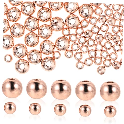 LIFKOME 200Stücke Kupfer Abstandshalterperlen Für DIY Schmuck Multifunktionale Spacer Beads Für Halsketten Und Armbänder Hochwertiges Material LIFKOME 200Stücke Kupfer Abstandshalterperlen Für DIY Schmuck Multifunktionale Spacer Beads Für Halsketten Und Armbänder Hochwertiges Material von LIFKOME