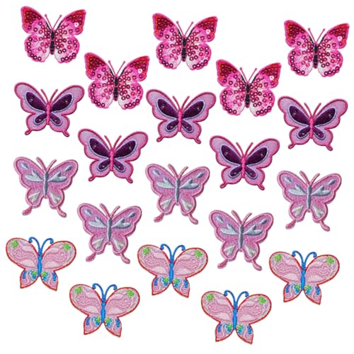LIFKOME 20Stücke Patches Für Kleidung Eisenflecken Mit DIY Stickerei Für Shirts Jacken Und Accessoires Zum Verbergen Von Rissen Dekoration Von Kissen LIFKOME 20Stücke Patches Für Kleidung Eisenflecken Mit DIY Stickerei Für Shirts Jacken Und Accessoires Zum Verbergen Von Rissen Dekoration Von Kissen von LIFKOME
