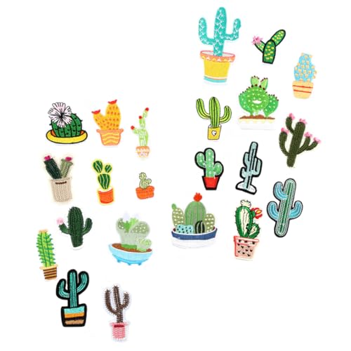 LIFKOME 22Stücke Cactus Stickerei Aufnäher Exquisite Applikation Für Kleidung Taschen Hüte DIY Projekte Designs Für Individuelles Styling LIFKOME 22Stücke Cactus Stickerei Aufnäher Exquisite Applikation Für Kleidung Taschen Hüte DIY Projekte Designs Für Individuelles Styling von LIFKOME
