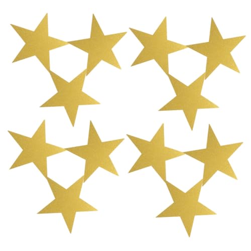 LIFKOME 24 Goldene Doppelseitige Sternausschnitte Glitzerpapiersterne Für Pinnwand-dekoration Geeignet Für Feiern Und Veranstaltungen LIFKOME 24 Goldene Doppelseitige Sternausschnitte Glitzerpapiersterne Für Pinnwand-dekoration Geeignet Für Feiern Und Veranstaltungen von LIFKOME