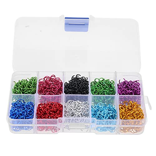 LIFKOME 250Stücke Farbige Sprungringe Offene Schmuckanschlussringe Für DIY Armbänder Halsketten Und Bastelprojekte Für Und Handarbeiten LIFKOME 250Stücke Farbige Sprungringe Offene Schmuckanschlussringe Für DIY Armbänder Halsketten Und Bastelprojekte Für Und Handarbeiten von LIFKOME