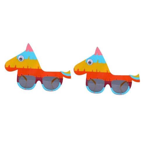 LIFKOME 2St mexiko party brillen Partybrille Piñata-Kostüm-Sonnenbrille Neuartige Party-Sonnenbrille party decoration party dekoration Ornament lustige Brille Party-Brille von LIFKOME