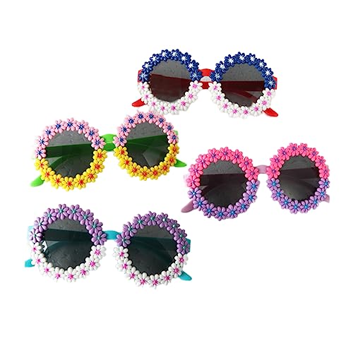 LIFKOME 4 Stück Partybrille Für Kostümgläser Zubehör Für Partybrillen Kinderbrille Lustige Brille von LIFKOME