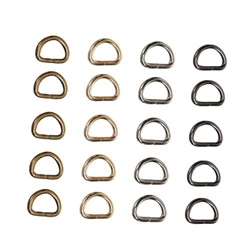 LIFKOME 40Stücke D Ringe Zinklegierung Mehrzweck Zubehör für Kleidung Rucksäcke und DIY Bastelprojekte Rutschfest und Langlebig Mischfarben LIFKOME 40Stücke D Ringe Zinklegierung Mehrzweck Zubehör für Kleidung Rucksäcke und DIY Bastelprojekte Rutschfest und Langlebig Mischfarben von LIFKOME