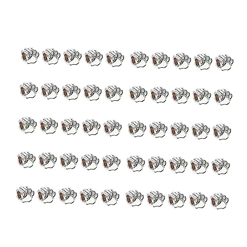 LIFKOME 50Stücke Bärenkrallen Design Schmuckabstandshalterperlen Für DIY Handwerk Perlen Für Armbänder Halsketten Ohrringe Und Projekte LIFKOME 50Stücke Bärenkrallen Design Schmuckabstandshalterperlen Für DIY Handwerk Perlen Für Armbänder Halsketten Ohrringe Und Projekte von LIFKOME