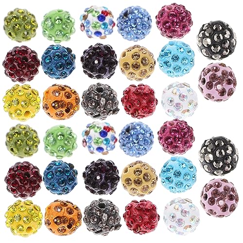 LIFKOME 50Stücke DIY Armbandperlen Runde Strass Abstandsperlen Vielseitige Schmuckperlen Für Armbänder Und Halsketten Für Bastelprojekte LIFKOME 50Stücke DIY Armbandperlen Runde Strass Abstandsperlen Vielseitige Schmuckperlen Für Armbänder Und Halsketten Für Bastelprojekte von LIFKOME