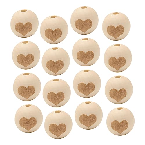 LIFKOME 50Stücke Holzperlen DIY Zubehör Handgemachte Lose Perlen für Bastelprojekte für Schmuck Kinderhandwerk und Mehr Hochwertigem Schima Superba Gefertigt LIFKOME 50Stücke Holzperlen DIY Zubehör Handgemachte Lose Perlen für Bastelprojekte für Schmuck Kinderhandwerk und Mehr Hochwertigem Schima Superba Gefertigt von LIFKOME