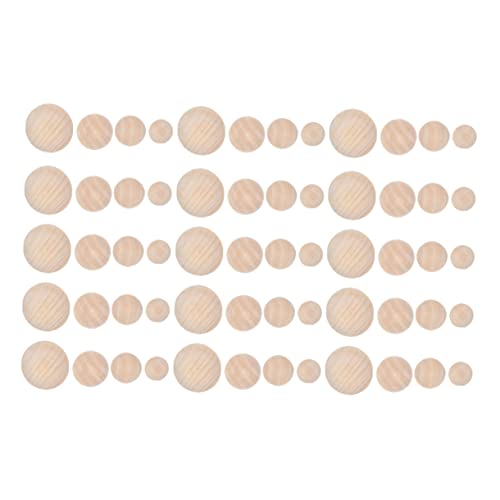 LIFKOME 60Stücke Holzperlen Unfertige Split Holzkugeln für Bastelarbeiten Natürliche Holzfarbe für DIY Home Dekorationen und Projekte LIFKOME 60Stücke Holzperlen Unfertige Split Holzkugeln für Bastelarbeiten Natürliche Holzfarbe für DIY Home Dekorationen und Projekte von LIFKOME