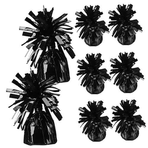 LIFKOME 8 Stück ballongewichtete Basis hochzeit ballons ballon halter ballonbeschwerer hochzeitsdekoration ballons Deko-Ballongewichte Ballongewicht für draußen das Haustier Black von LIFKOME