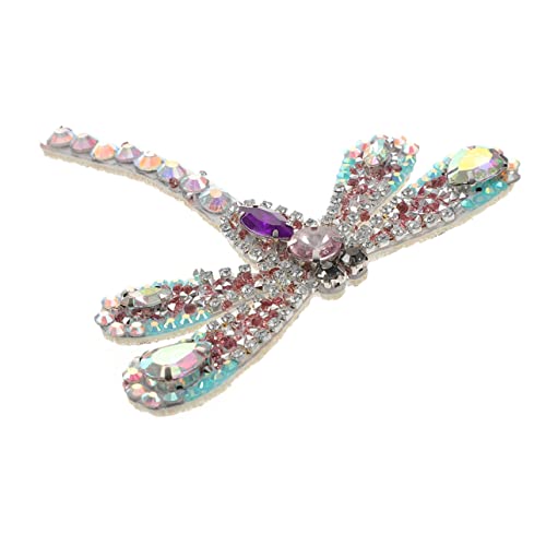LIFKOME DIY Dekorative Flecken Dragonfly Patch Für Schuhe Und Kleidung Strass Applique Handgefertigte Basteldekoration Für Projekte Und Gestaltung LIFKOME DIY Dekorative Flecken Dragonfly Patch Für Schuhe Und Kleidung Strass Applique Handgefertigte Basteldekoration Für Projekte Und Gestaltung von LIFKOME
