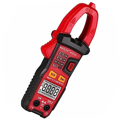 LIFKOME Digitales Klemmen Multimeter Auto Range Amperemeter Professioneller Spannungsprüfer Elektrischer Tester Für Strommessung Ac Dc LCD Display Ohne Batterie von LIFKOME